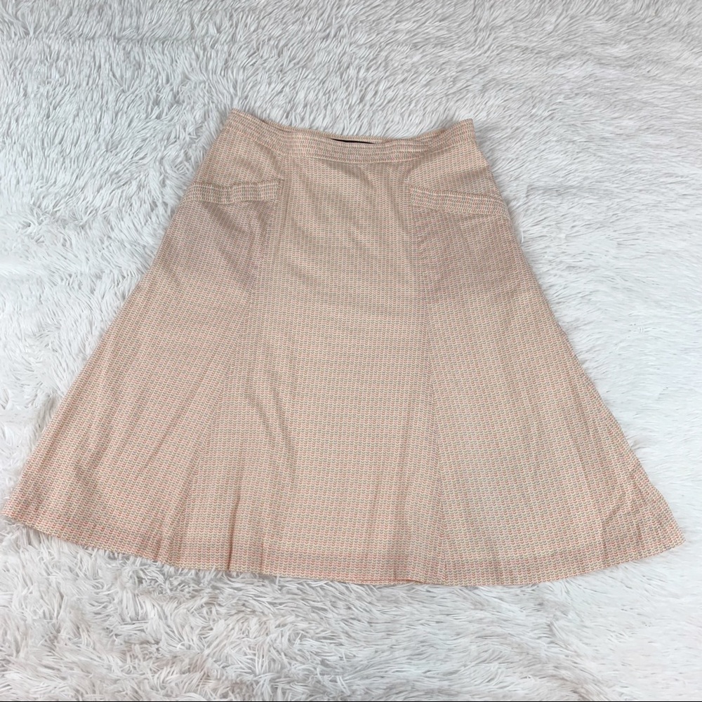 Marc Jacobs‎ printed a-line skirt knee length pockets
